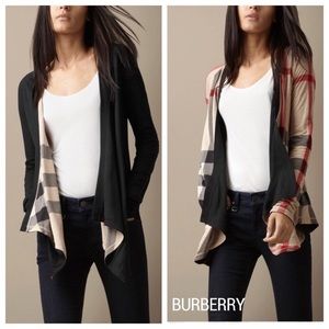 Burberry Reversible Cardigan XS